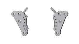202007-20  LS CHEVY  CRANK  Trigger Brackets w/ Crank Support Wings